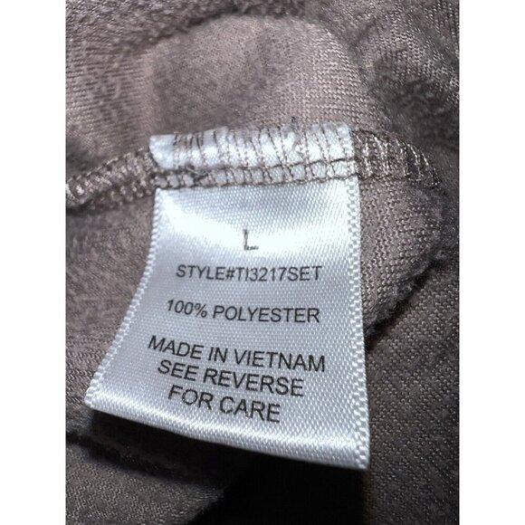 BETTER BE Womens Velour Cropped Hoodie Tracksuit Sz L Juniors - Picture 16 of 16